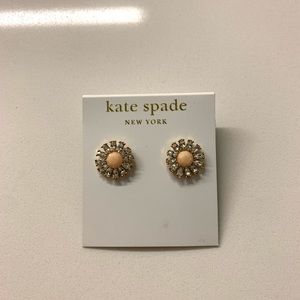 Kate Spade Pink Floral Studs